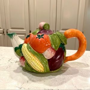 Vintage Veggie Teapot